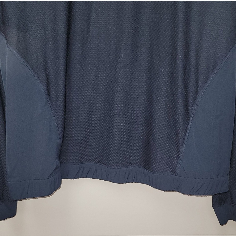Champion Women's Navy Blue Long Sleeve Athletic Top Mesh Panels XL Athleticware - Picture 4 of 10